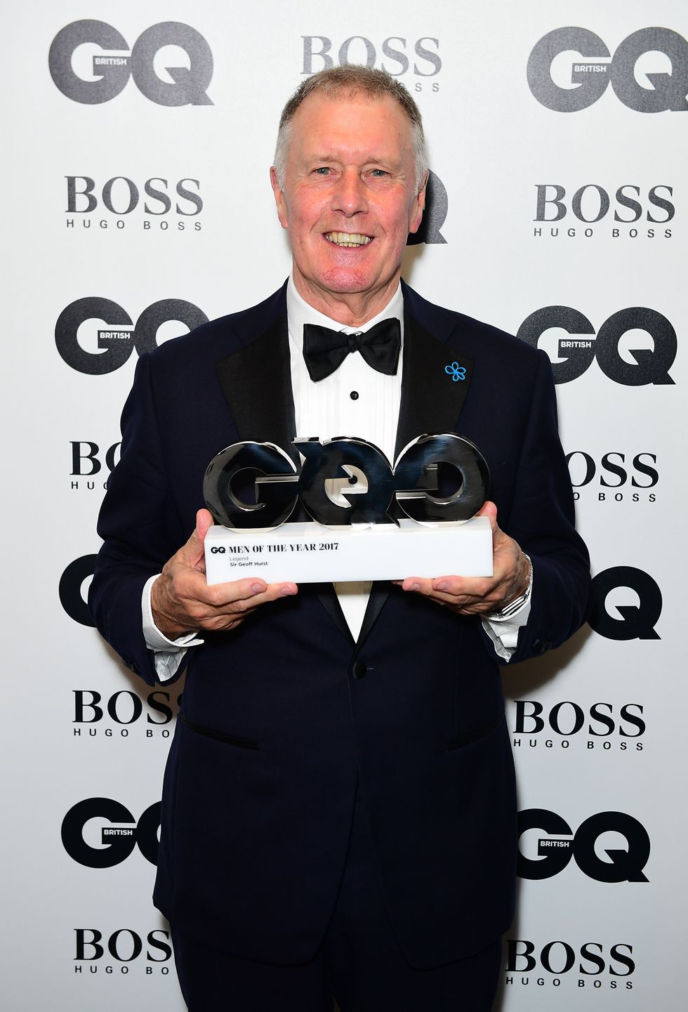 Sir Geoff Hurst drew parallels between fortune in football and healthcare access