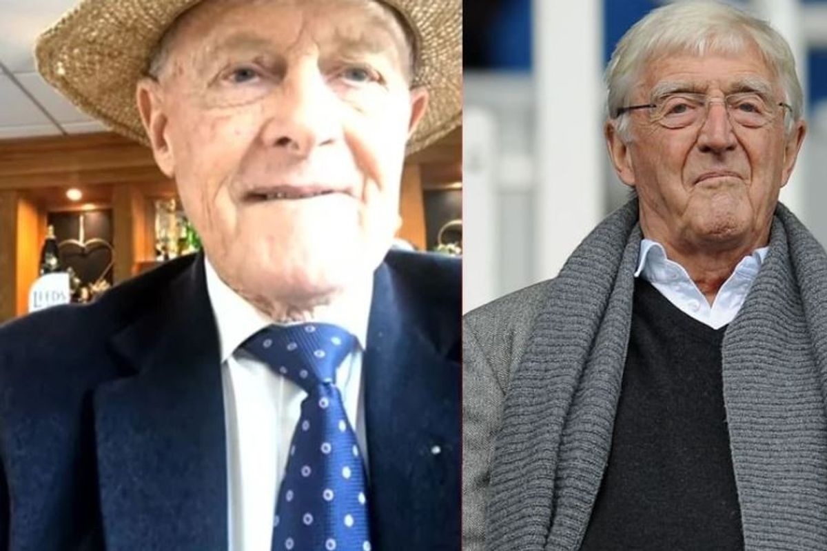 Sir Geoffrey Boycott and Sir Michael Parkinson