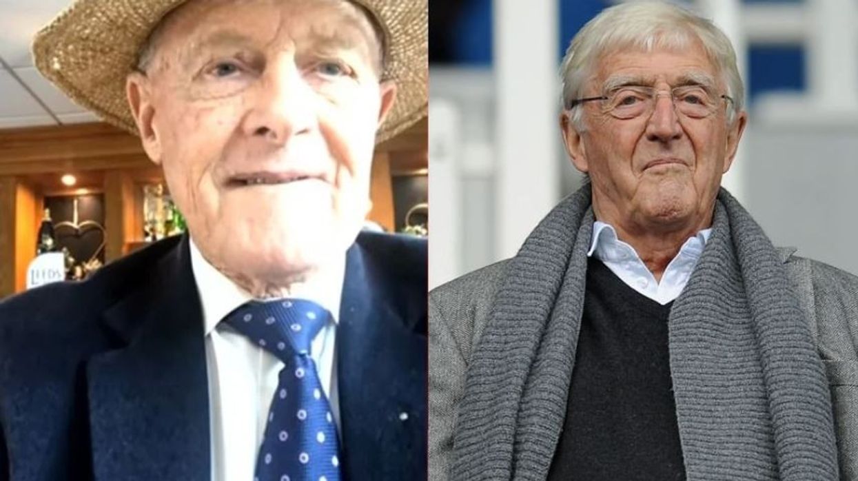 Sir Geoffrey Boycott and Sir Michael Parkinson
