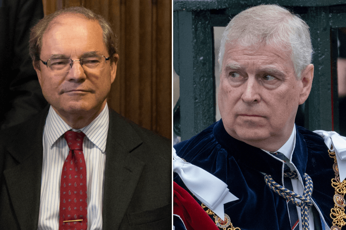 Sir Geoffrey Clifton-Brown and Prince Andrew