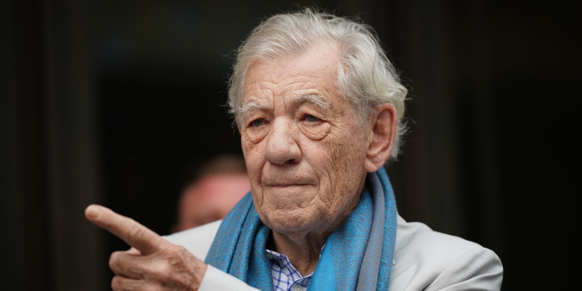 NextImg:Sir Ian McKellen suffered 'injuries to wrist and neck' as doctors 'promise' complete recovery
