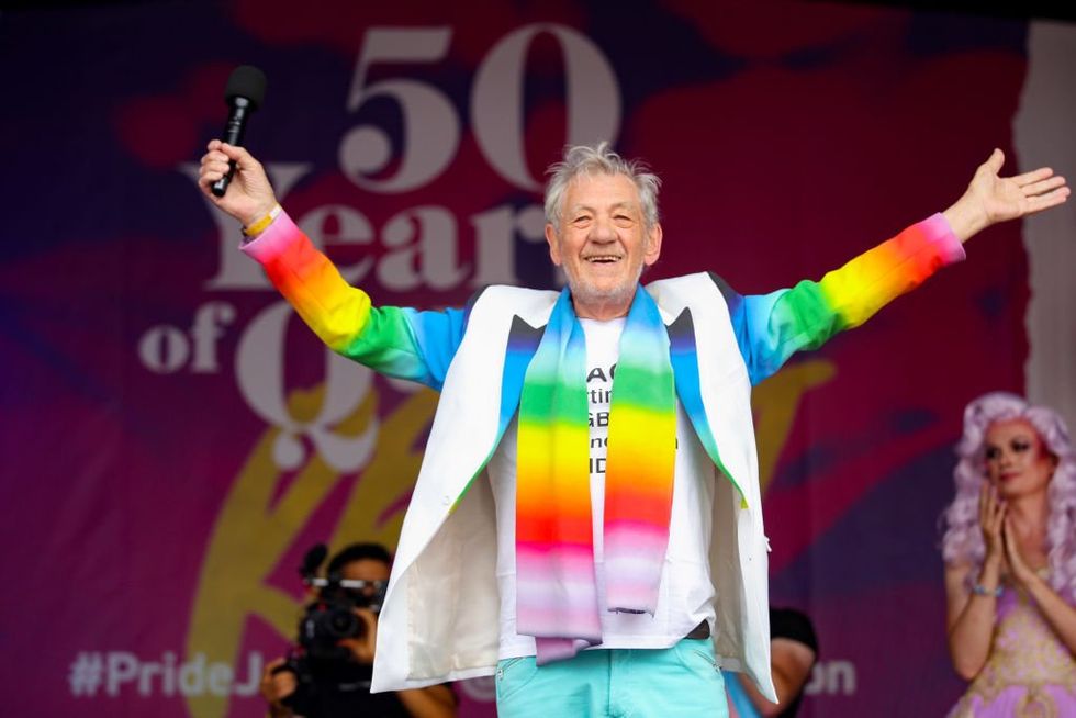 Senhor Ian McKellen