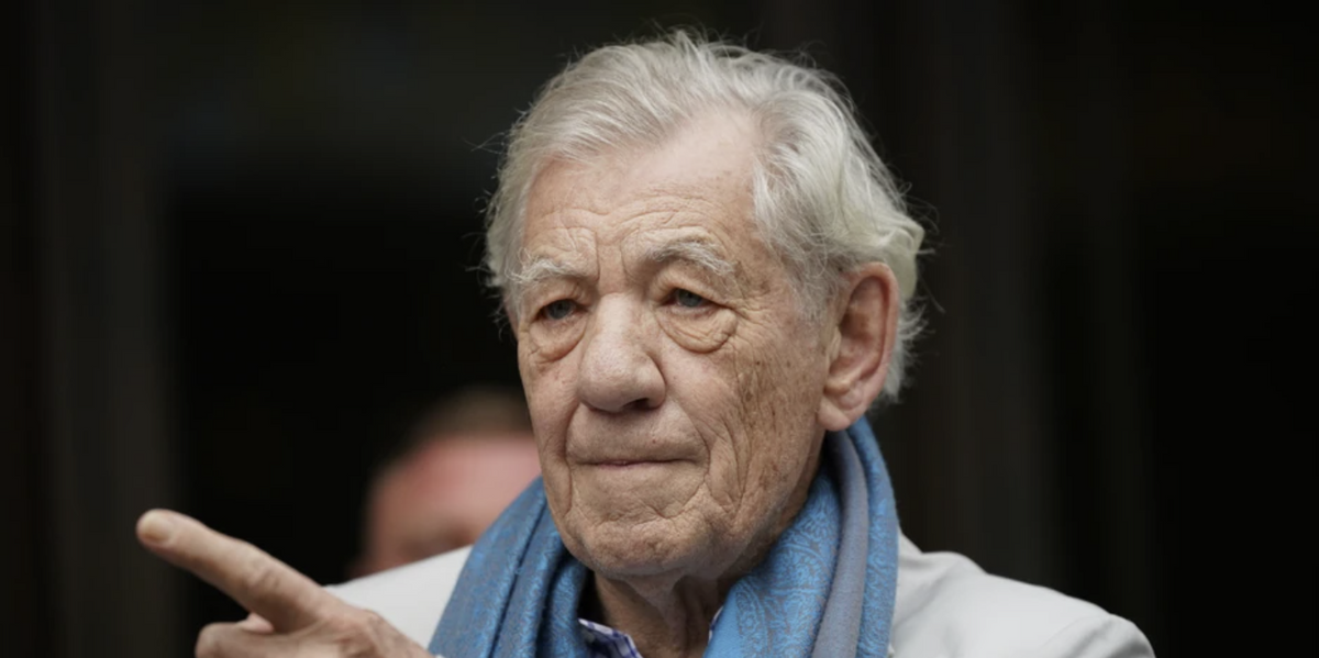NextImg:Sir Ian McKellen, 85, delivers recovery update after three-night hospital stay for stage fall injuries