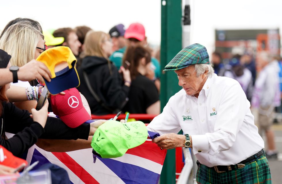 Sir Jackie Stewart F1