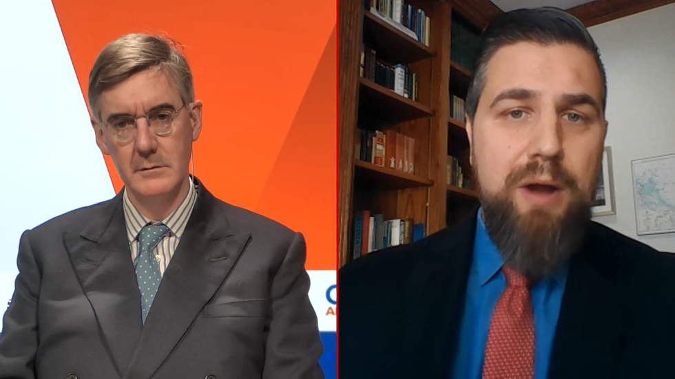 Sir Jacob Rees- Mogg, Robert McCaw