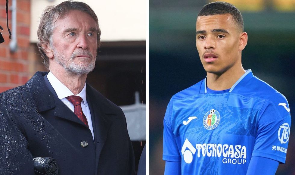Sir Jim Ratcliffe and Mason Greenwood