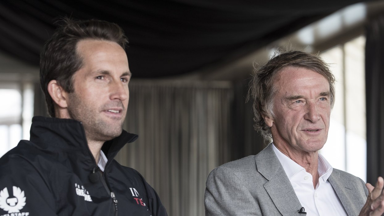 Sir Jim Ratcliffe and Sir Ben Ainslie