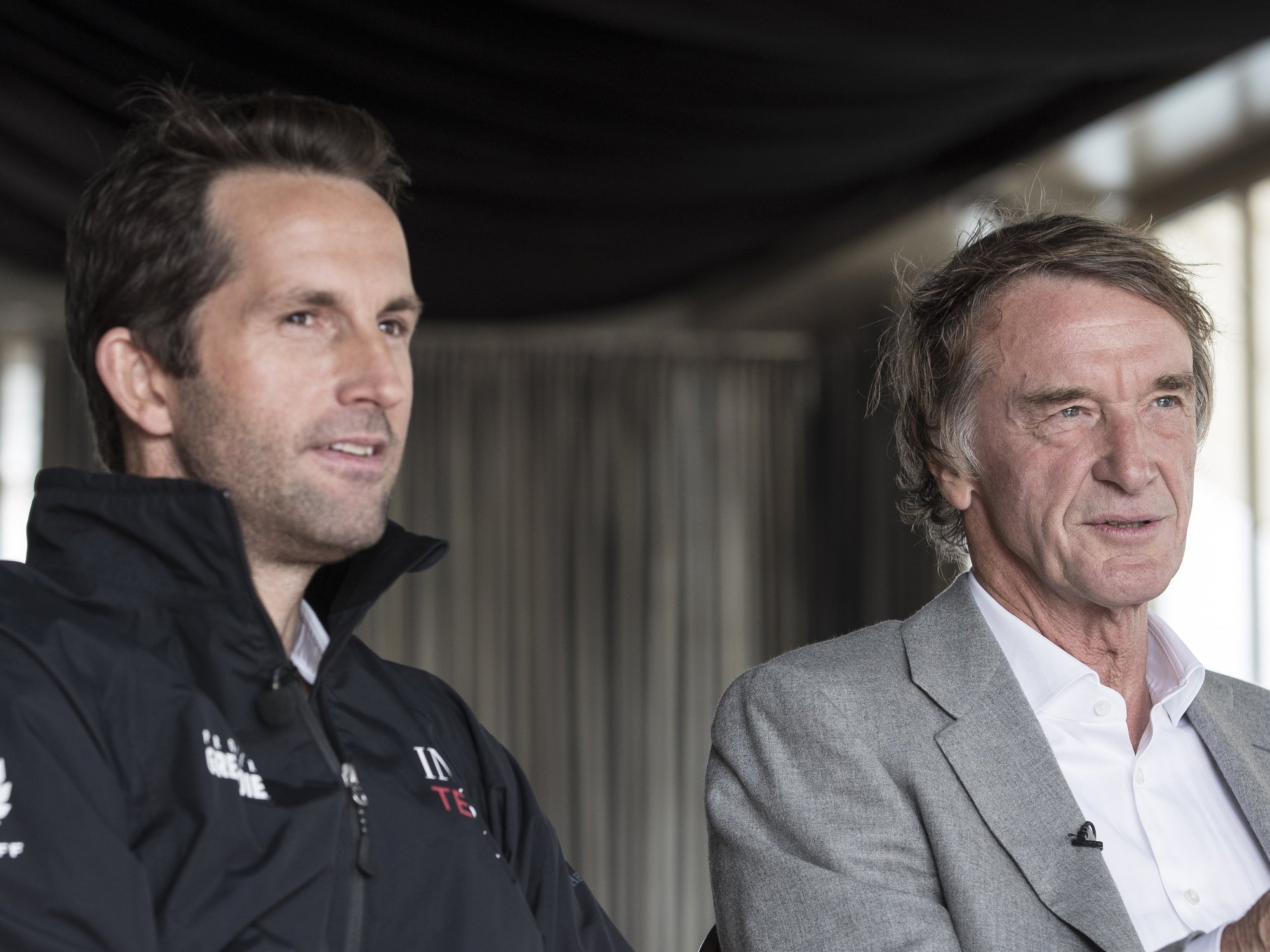 Sir Jim Ratcliffe and Sir Ben Ainslie