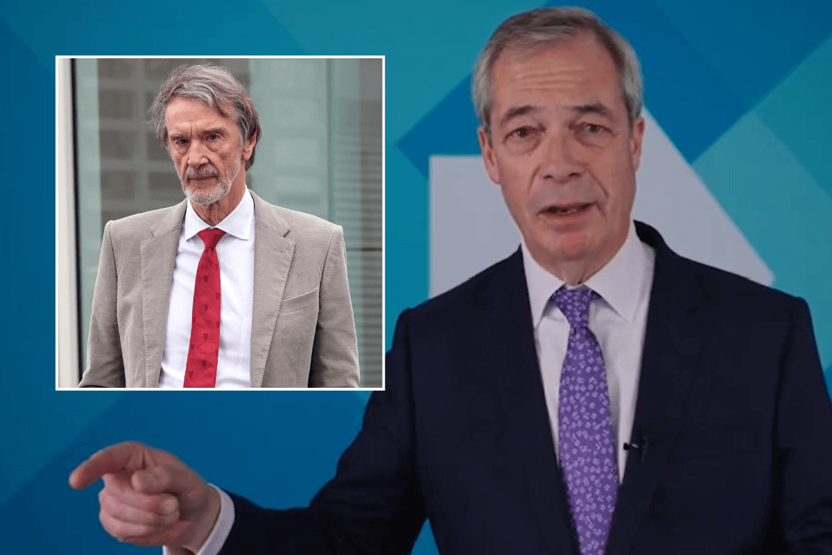 Sir Jim Ratcliffe; Nigel Farage