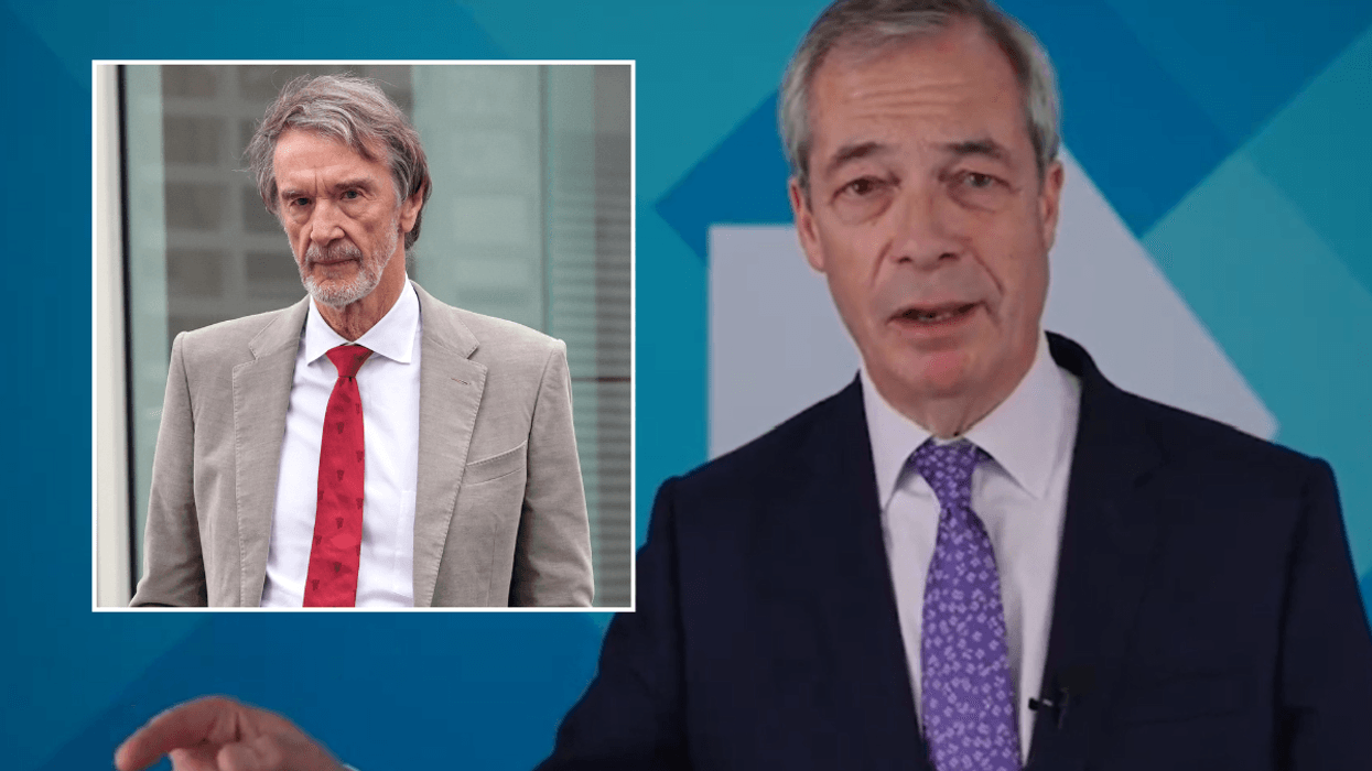 Sir Jim Ratcliffe; Nigel Farage