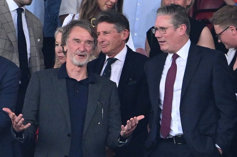 Sir Jim Ratcliffe supported Sir Keir Starmer's Labour ahead of the 2024 General Election