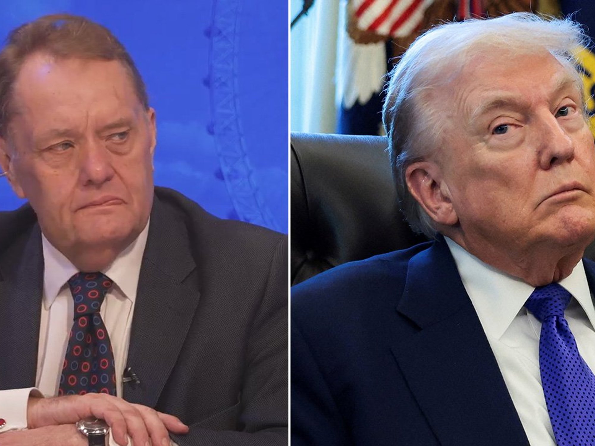 Sir John Hayes, Donald Trump