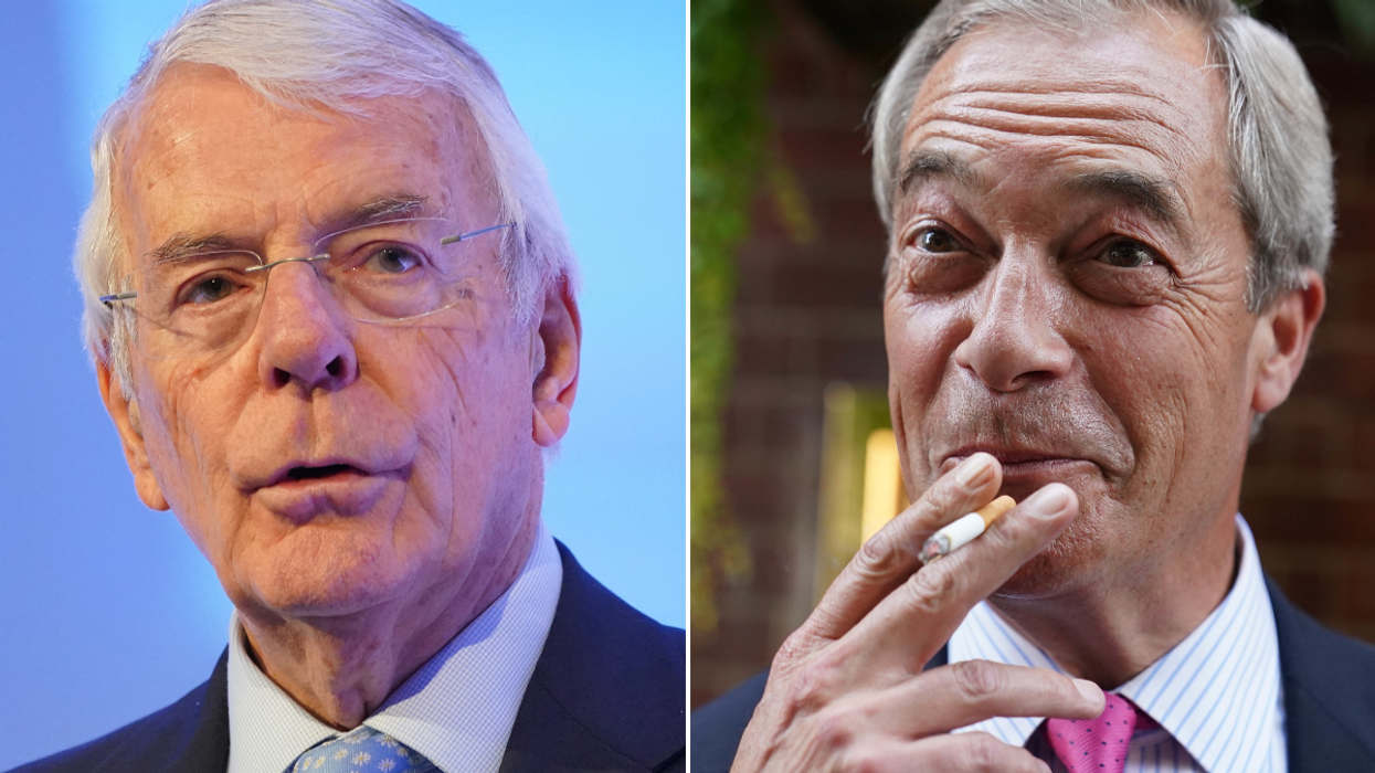 Sir John Major and Farage