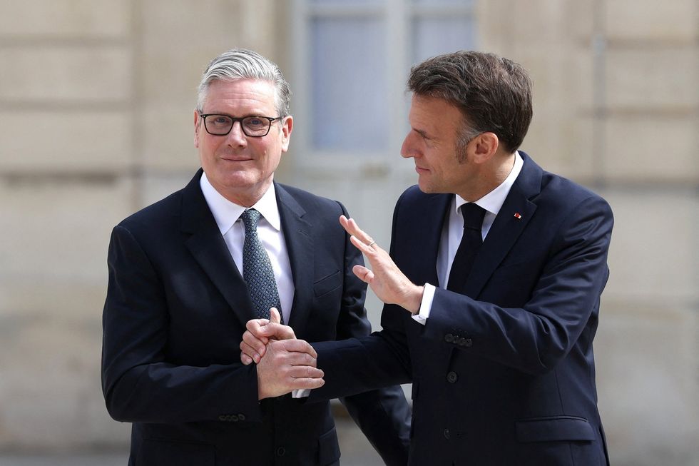 Sir Keir met with his French counterpart in Paris
