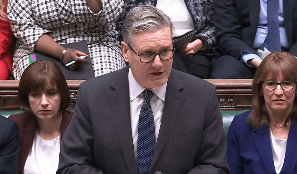 Sir Keir Starmer accused Kemi Badenoch of completing the 'mother of all U-turns'