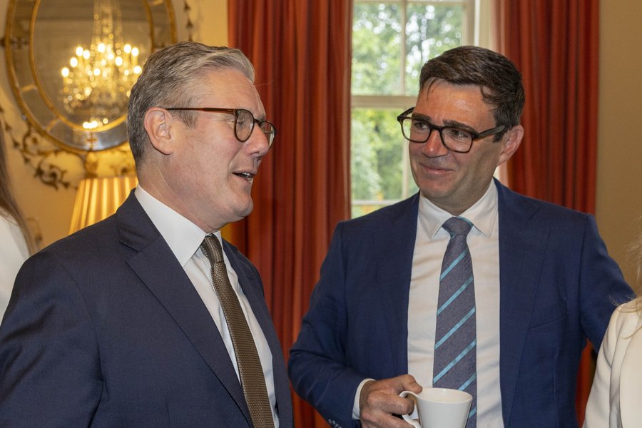 Sir Keir Starmer and Andy Burnham