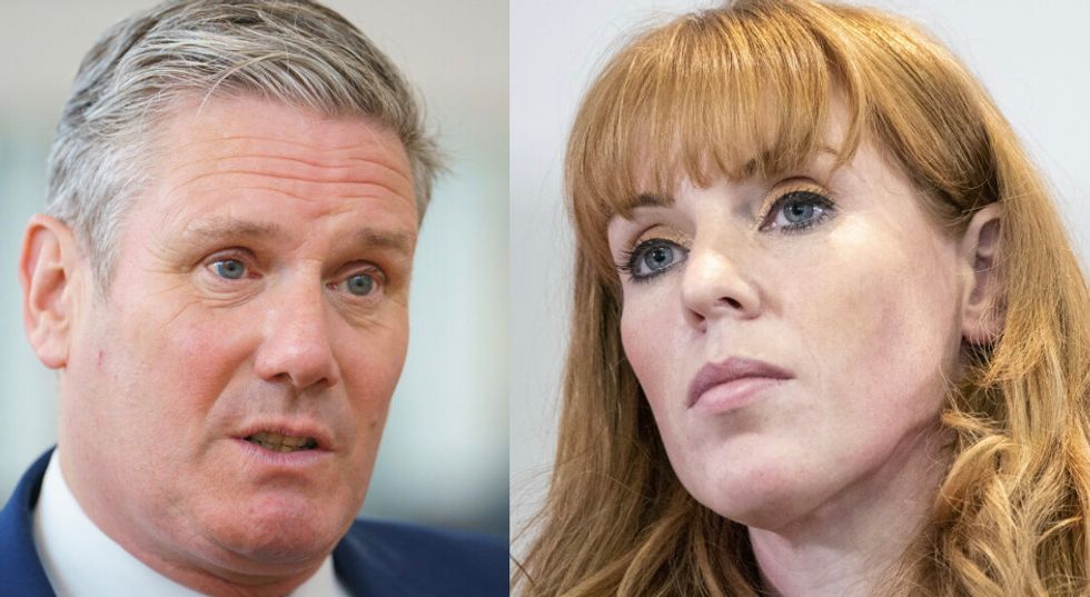 Sir Keir Starmer and Angela Rayner