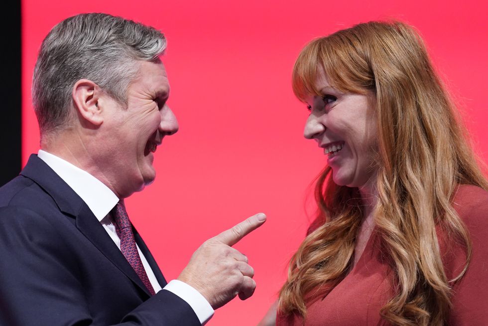 Sir Keir Starmer and Angela Rayner