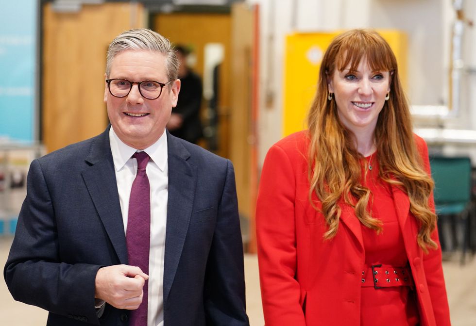 Sir Keir Starmer and Angela Rayner