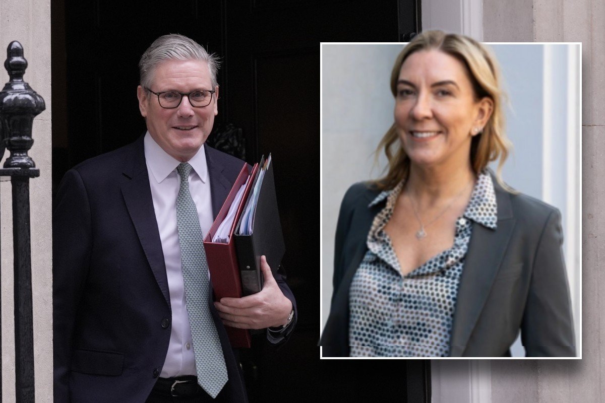 Sir Keir Starmer and Dame Antonia Romeo