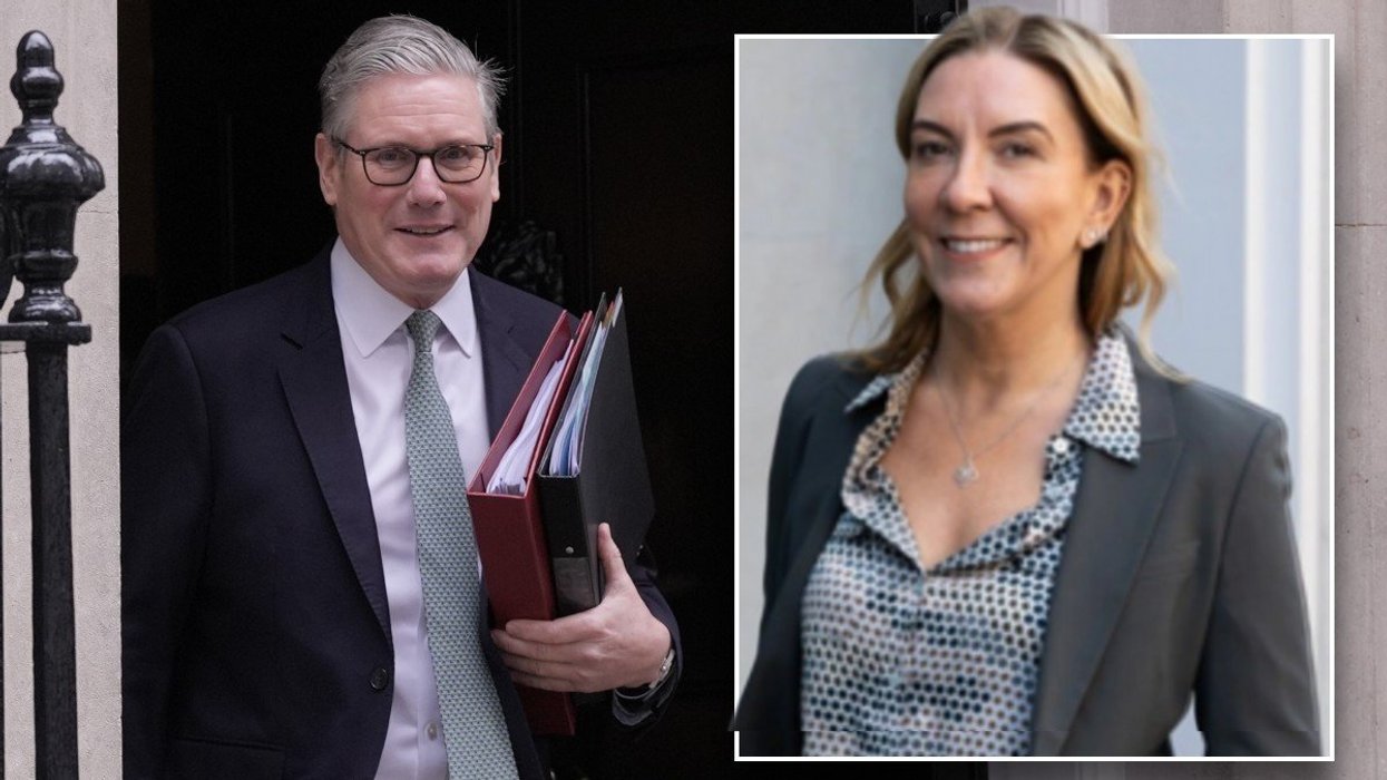 Sir Keir Starmer and Dame Antonia Romeo