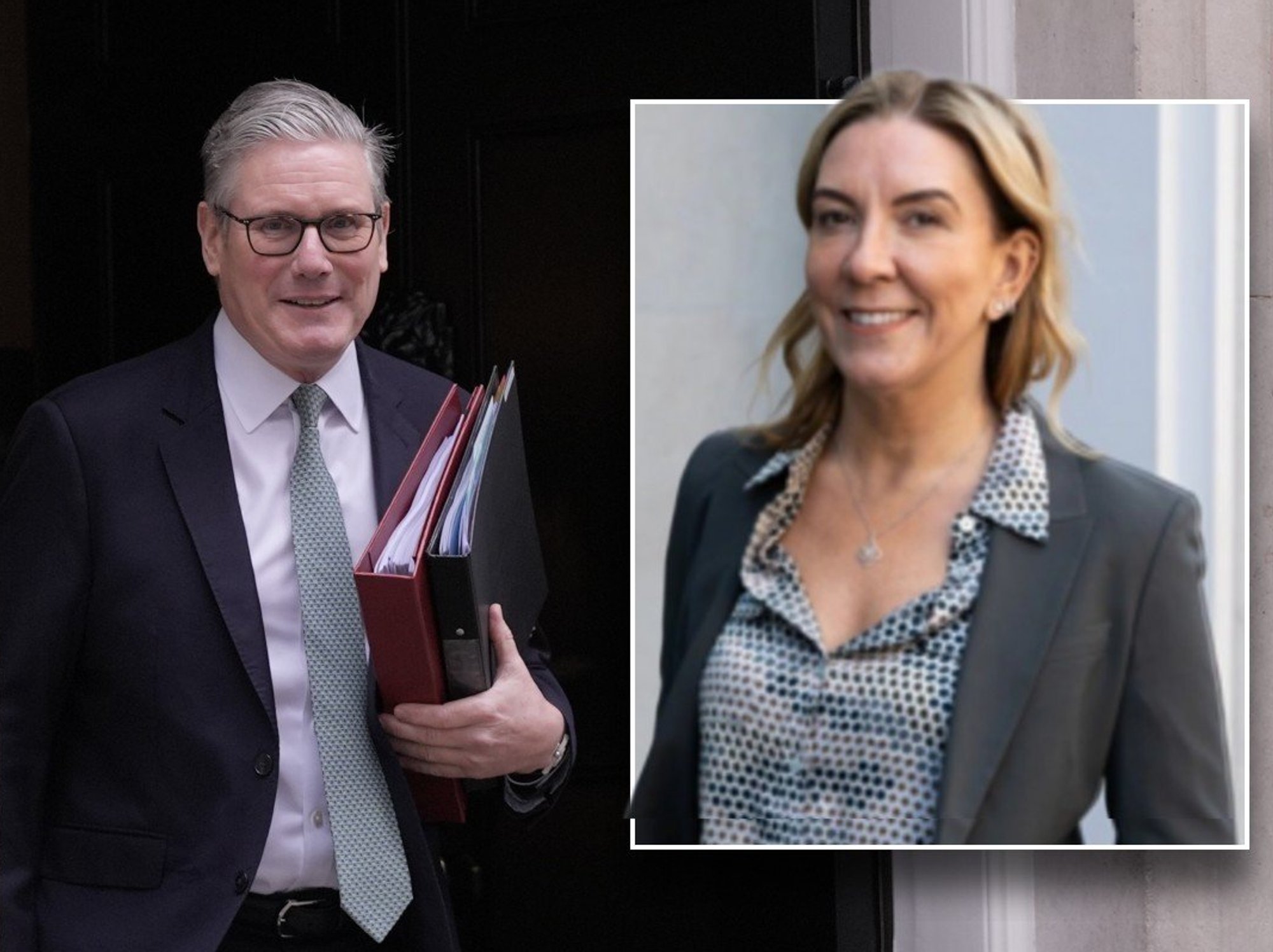 Sir Keir Starmer and Dame Antonia Romeo