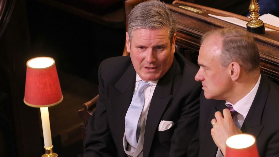 Sir Keir Starmer and Ed Davey