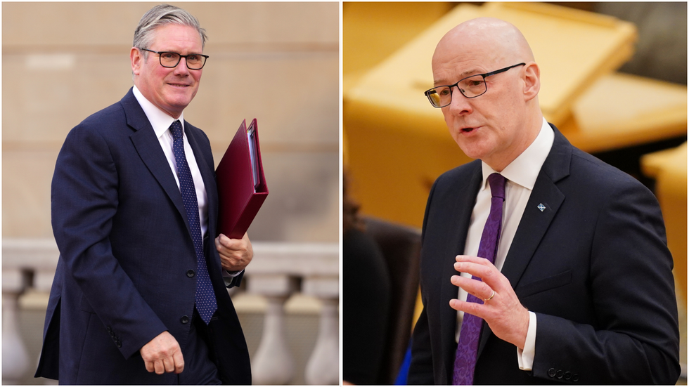 Sir Keir Starmer and John Swinney