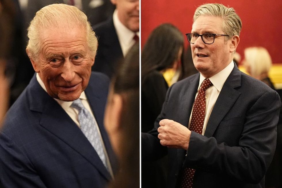 Sir Keir Starmer and King Charles