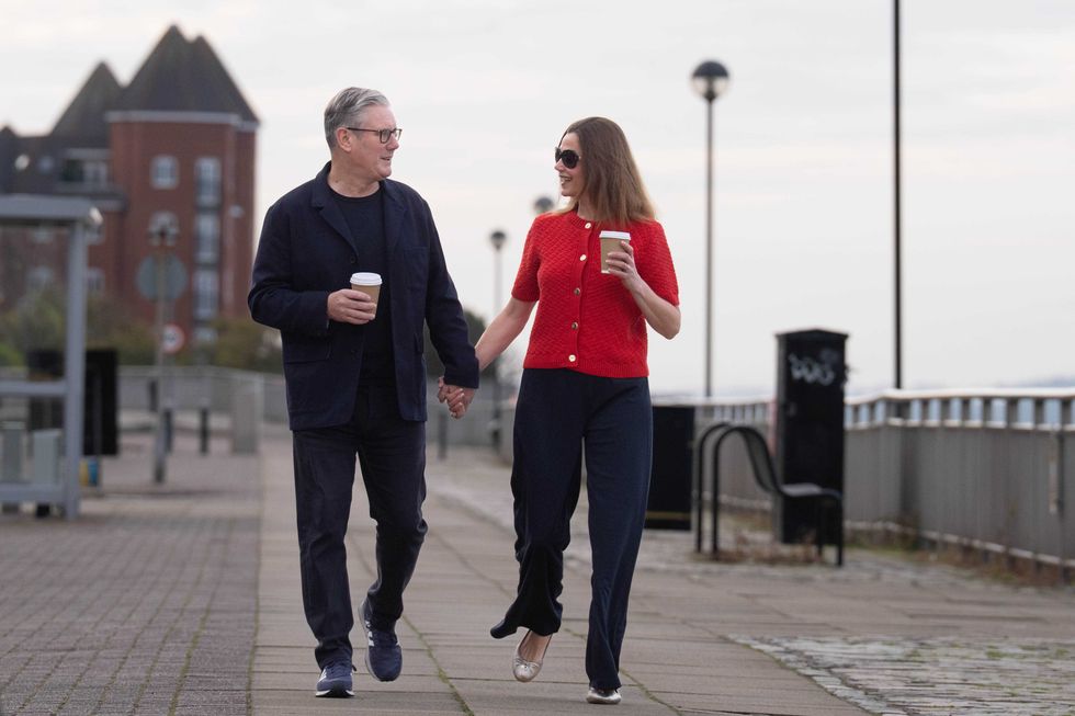 Sir Keir Starmer and Lady Victoria Starmer