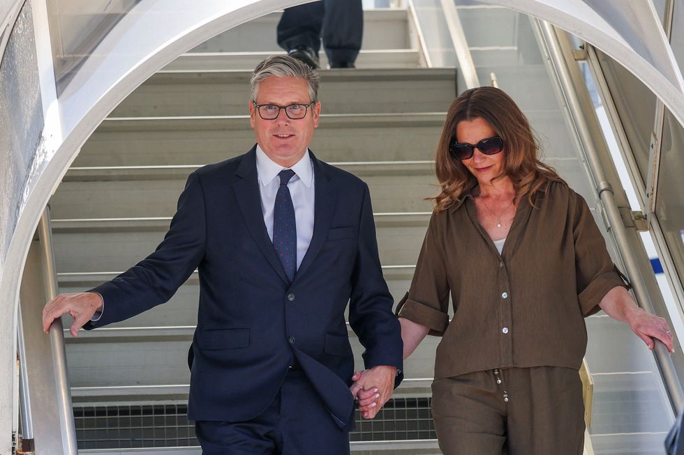 Sir Keir Starmer and Lady Victoria Starmer