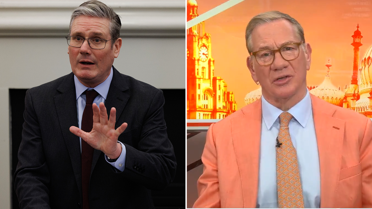 Sir Keir Starmer and Michael Portillo