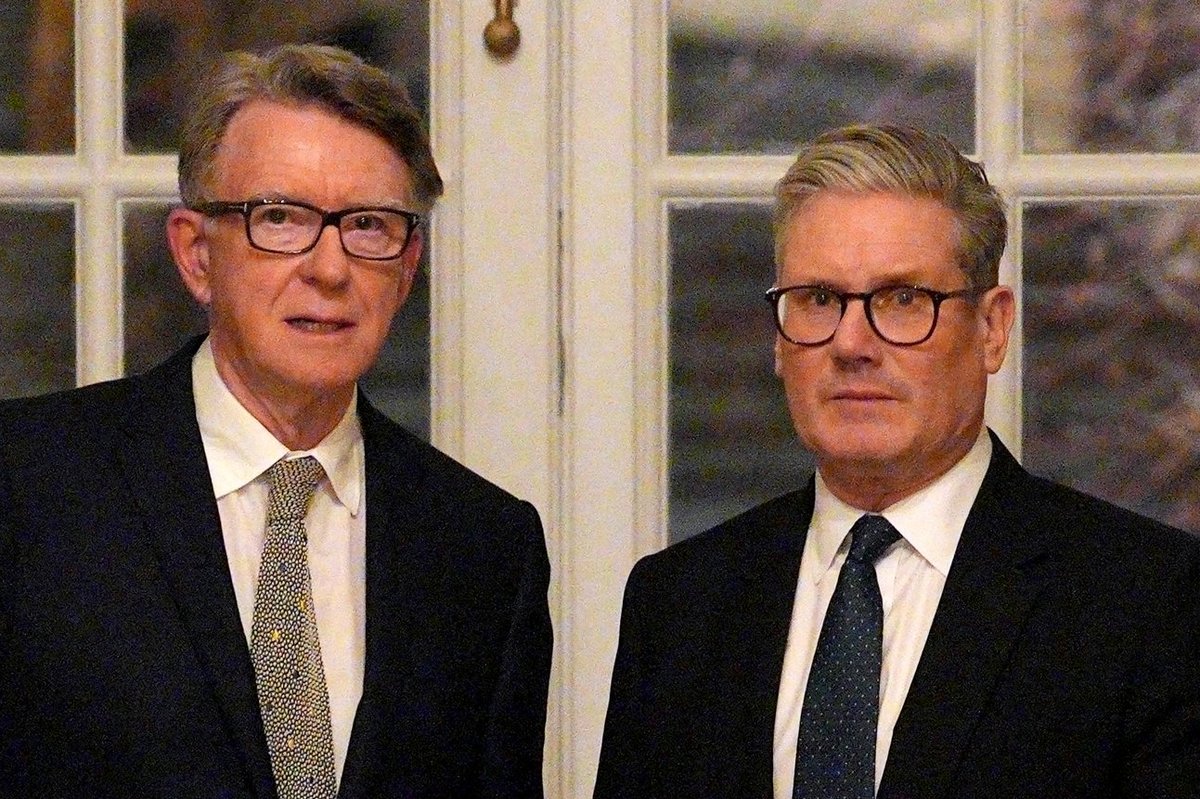 Sir Keir Starmer and Peter Mandelson