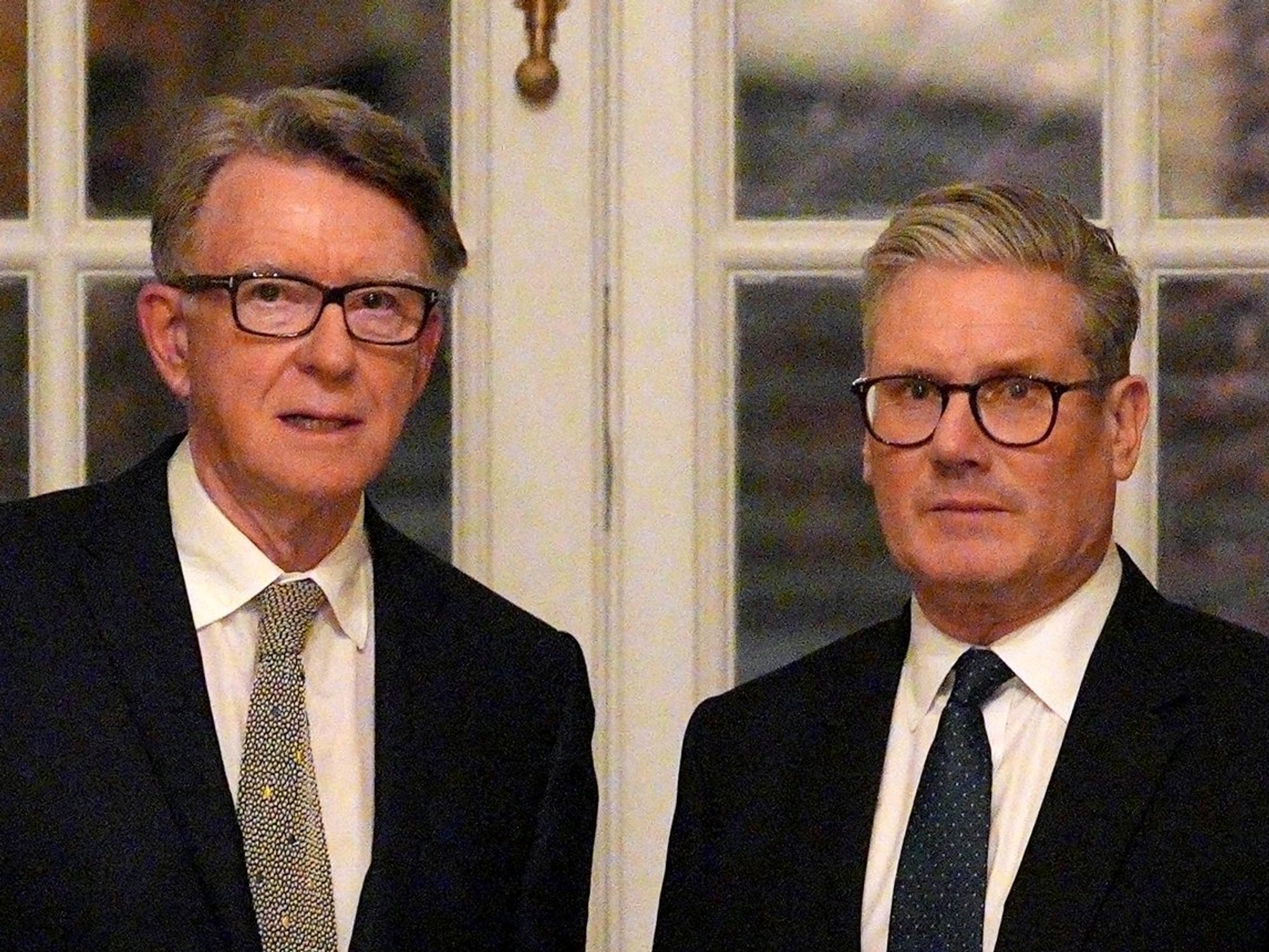 Sir Keir Starmer and Peter Mandelson