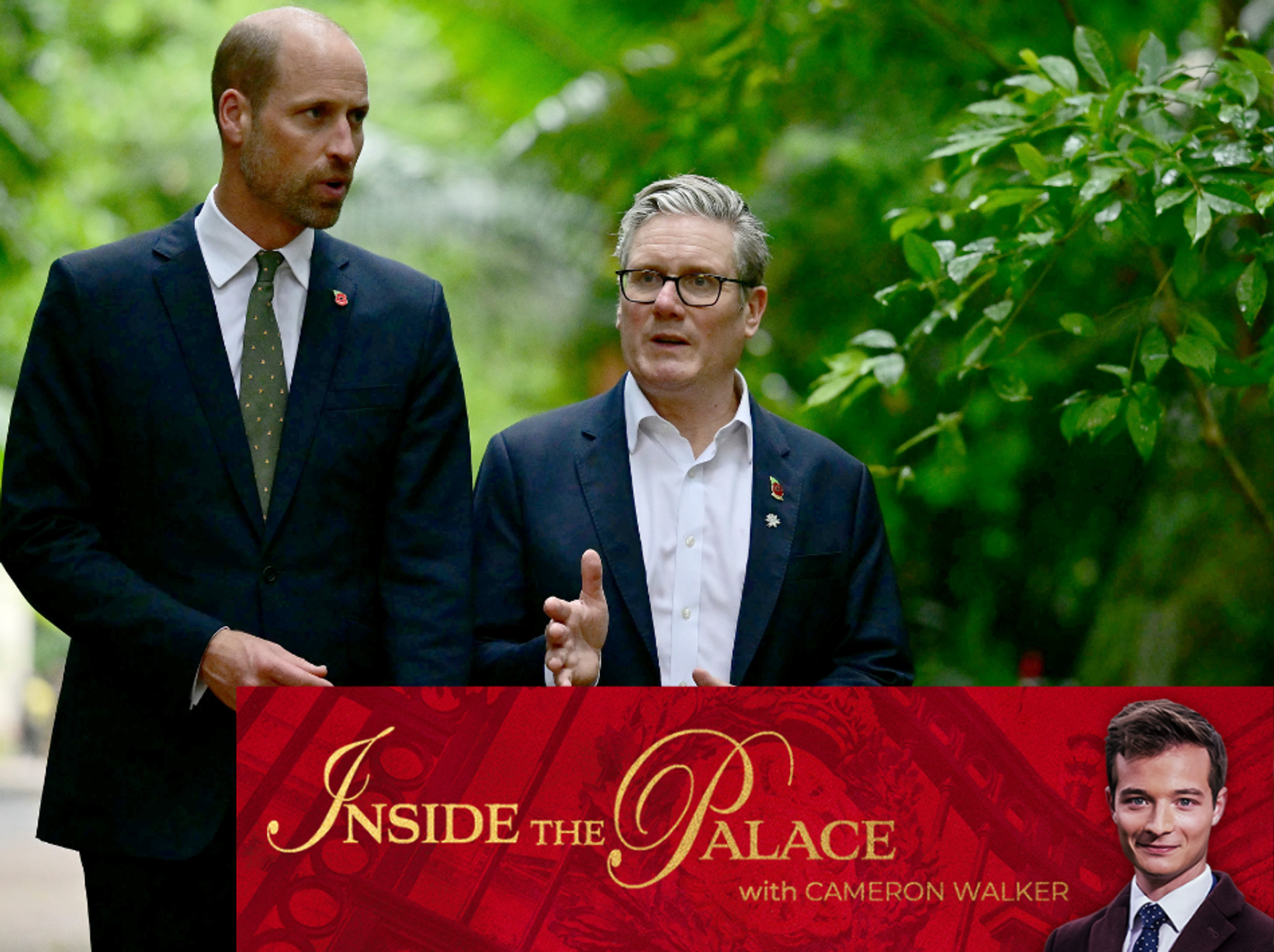 Sir Keir Starmer and Prince William