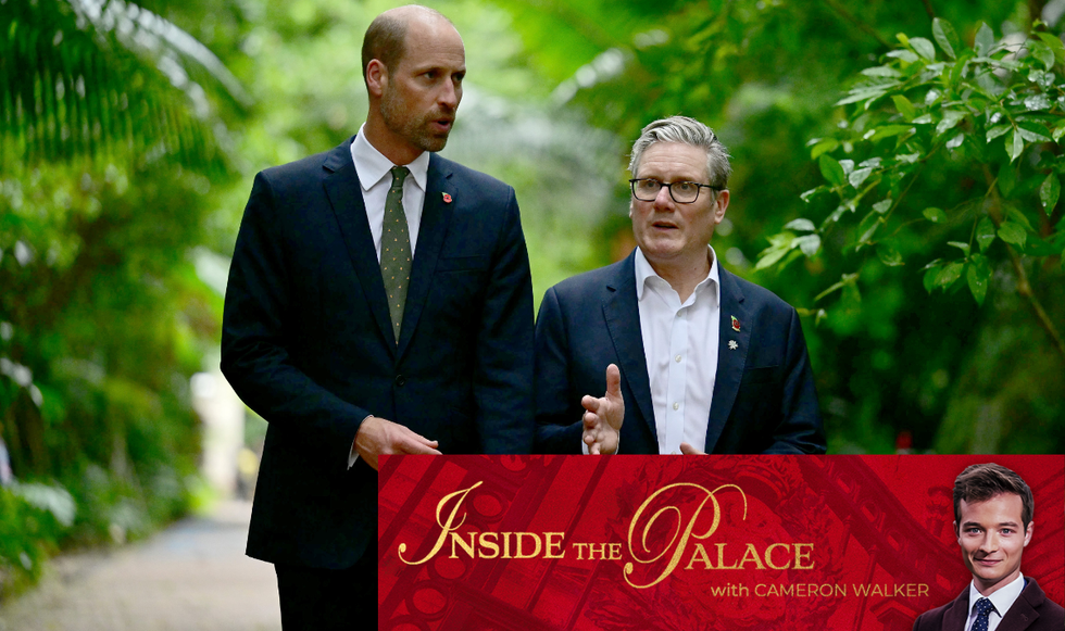 Sir Keir Starmer and Prince William