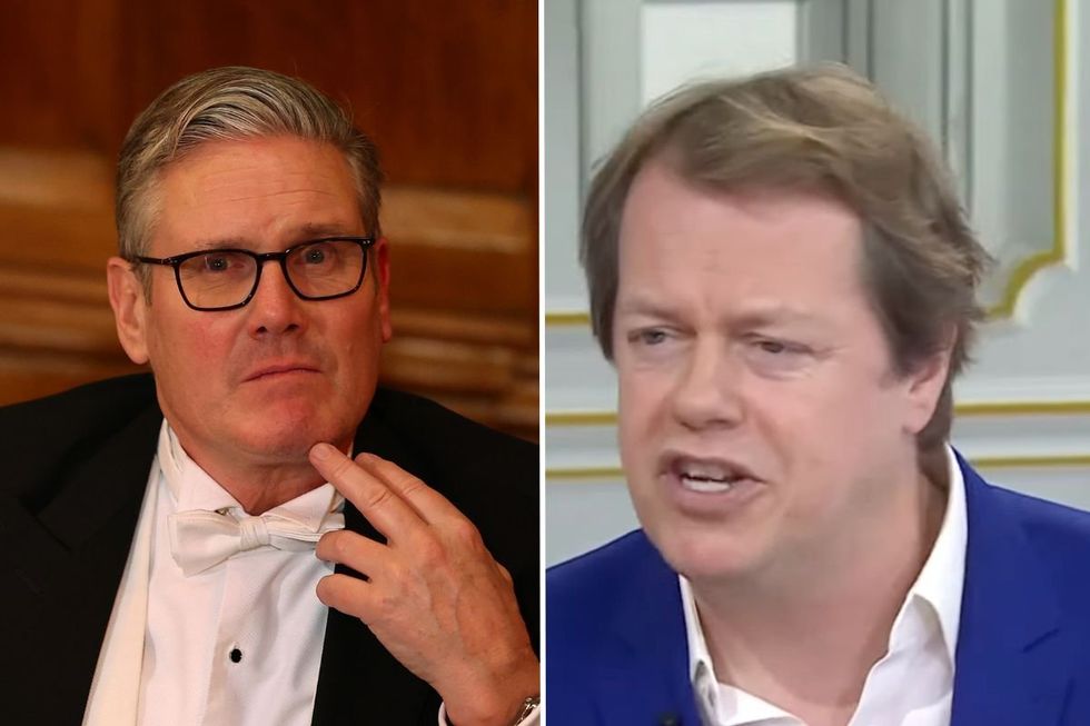 Sir Keir Starmer and \u200bTom Parker Bowles