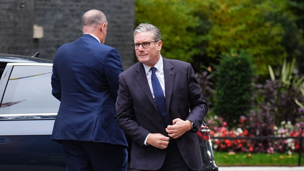 Sir Keir Starmer arrives at Downing Street