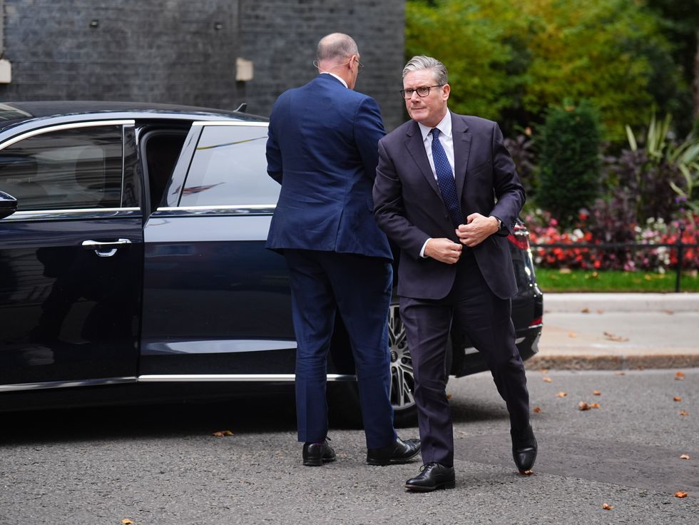 Sir Keir Starmer arrives at Downing Street