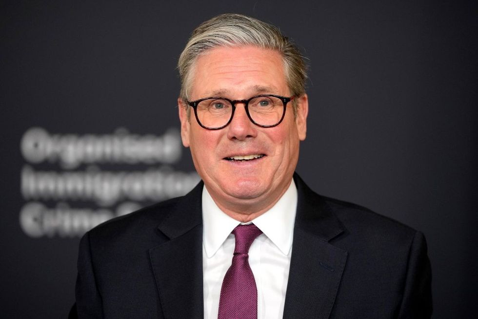 Sir Keir Starmer at the Organised Immigration Crime Summit at Lancaster House