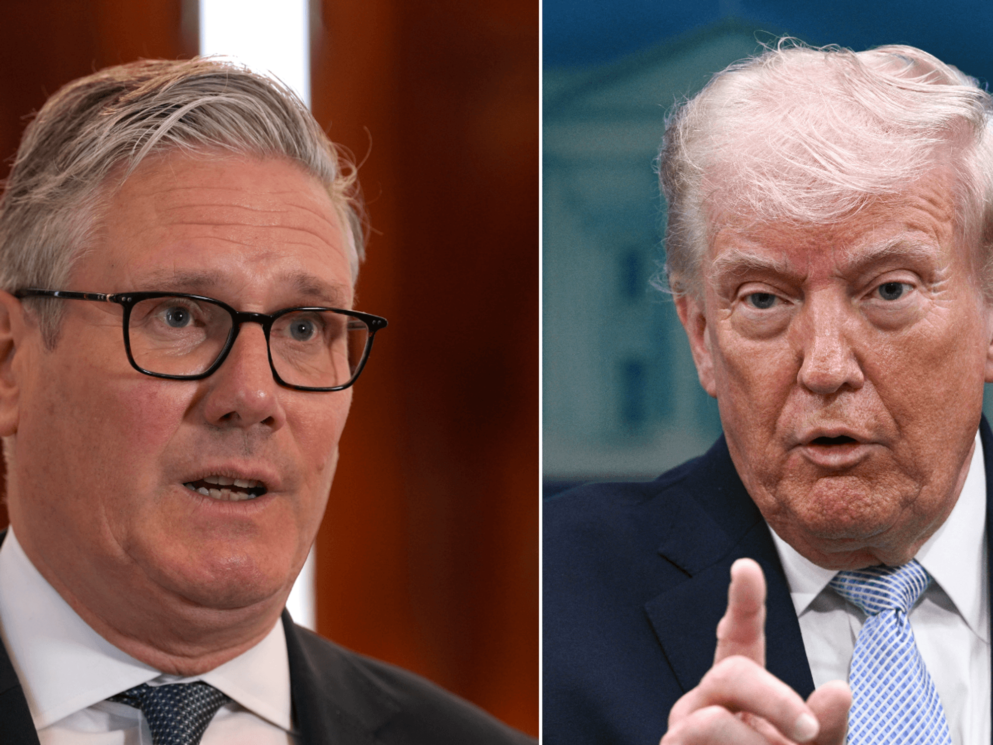 Sir Keir Starmer, Donald Trump