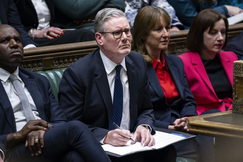 Sir Keir Starmer faced a grilling in the House of Commons today