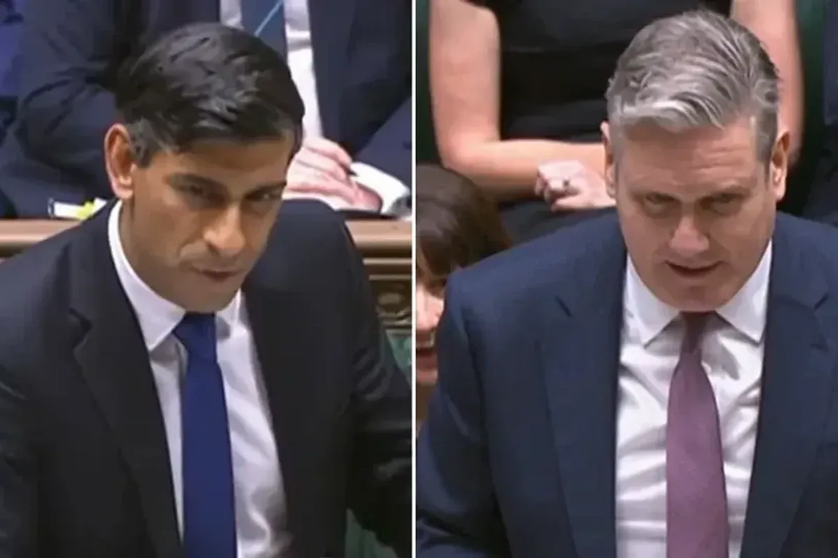 Keir Starmer in 'F-off' low blow during PMQs as Sunak mocks Labour over scripted questions