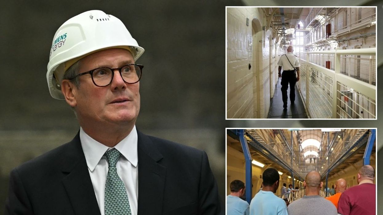 Sir Keir Starmer has been warned Labour are “rolling the dice” by releasing thousands of banged up Britons next month in a bid to tackle overcrowding in prisons