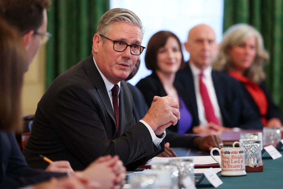 Sir Keir Starmer held his first Cabinet meeting since a reshuffle last week prompted by Angela Rayner's resignation