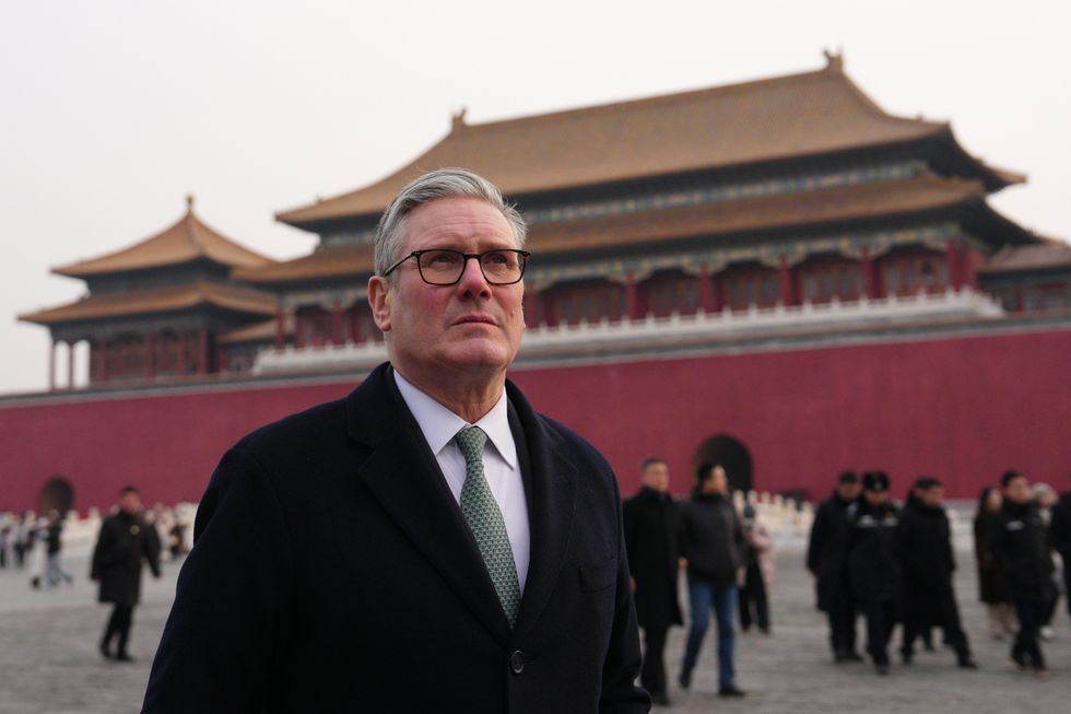 Sir Keir Starmer in China