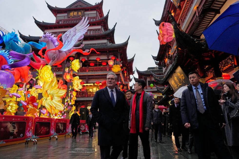 Sir Keir Starmer in China