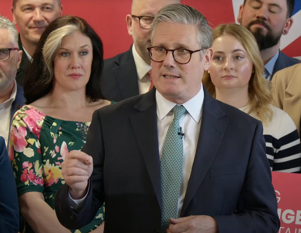 Sir Keir Starmer in Derbyshire