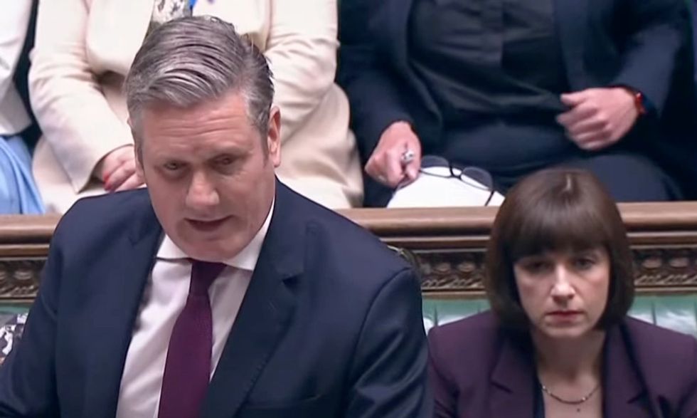 Sir Keir Starmer in the Commons