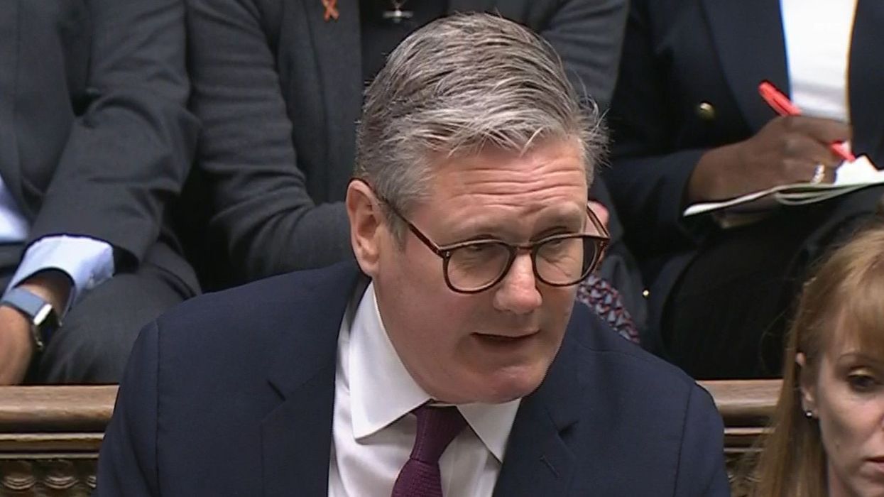 Sir Keir Starmer in the House of Commons